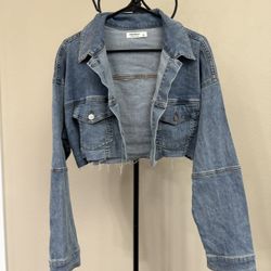 Crop Jean Jacket Peekskill Size Small 