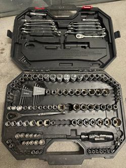 Husky Mechanics Tool Set with Case - Incomplete
