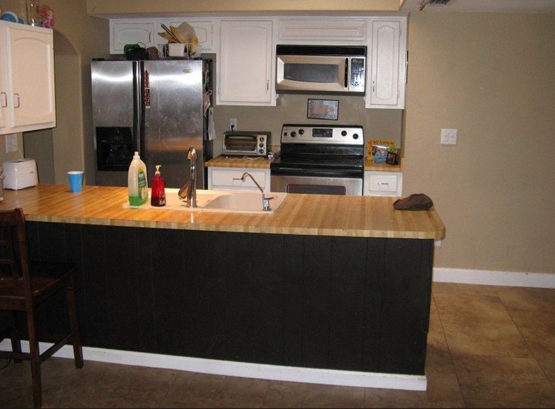 Stainless Steel Kitchen Appliances Refrigerator Stove Oven Microwave Dishwasher