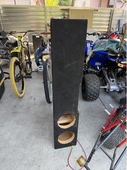 2014 to 2018 Silverado crew cab speaker box
