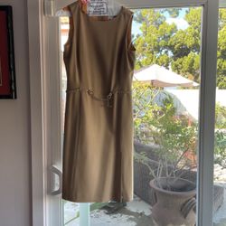 Oscar by Oscar de la Rente wool dress