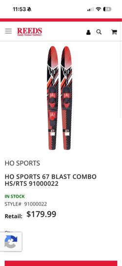 HO Blast Combo Water Skis