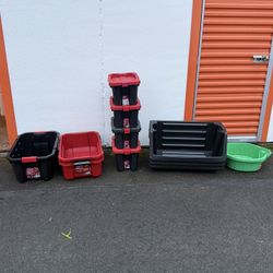 Husky Storage Totes 