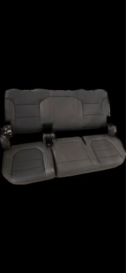 24 Silverado back seat