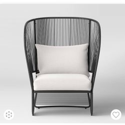 RARE & Discontinued: Oversized Mackworth Patio Statement Armless Chair - Threshold