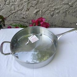 Princess House 12” Deep Skillet W/Lid