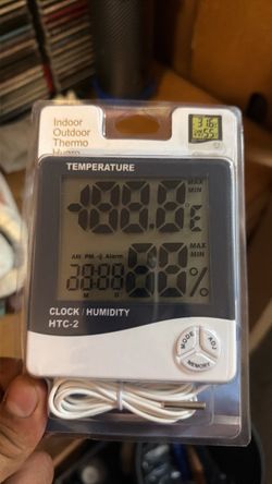 Grower's Edge Large Display Thermometer / Hygrometer (20/Cs)