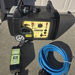 Champion 3500 Watt Inverter generator New Battery RV Camping Catering Back Up Must See!