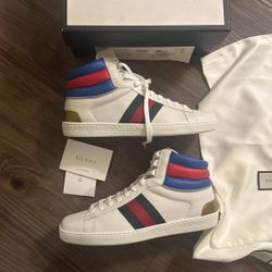 New Gucci ace High Tops Size 9 Men 