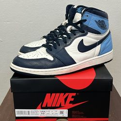 Jordan 1 Obsidian Size 10.5 No Box