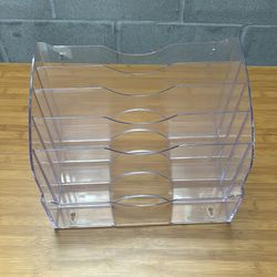 Transparent plastic Letter & Desktop organizer