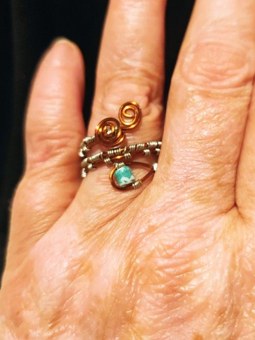 Handmade Wire Work Ring