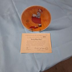 Norman Rockwell Limited Edition Christmas Plate