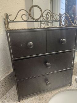Decorative metal misc box
