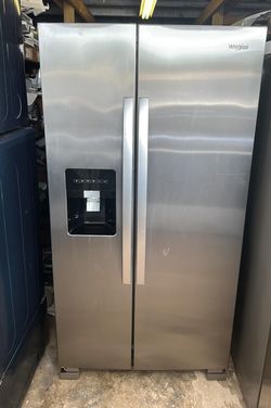 Whirlpool Side-by-Side Stainless Steel Refrigerator
