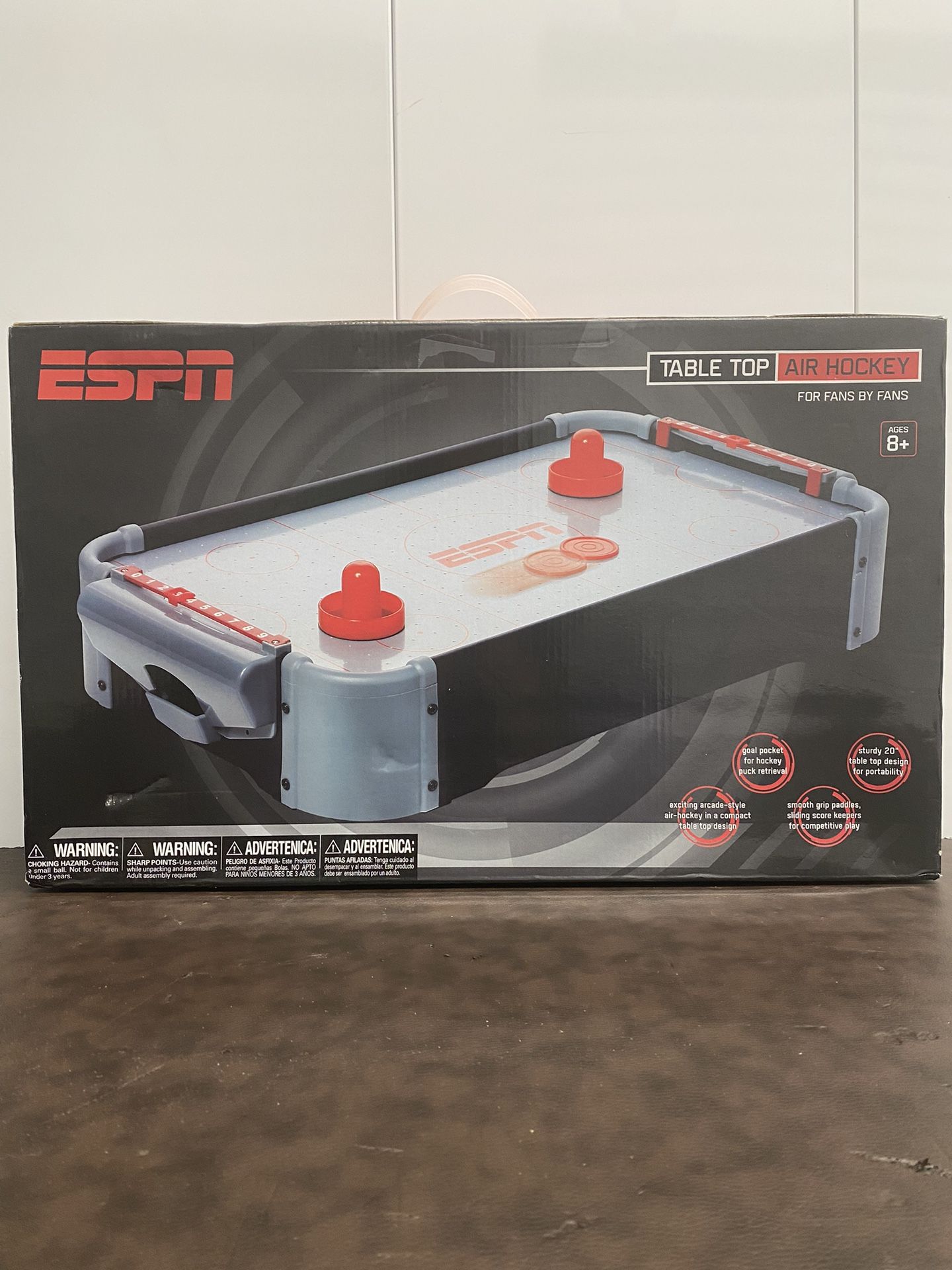 ESPN Table Top Air Hockey Game