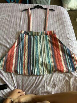 Skirt with Straps