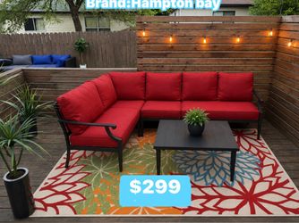 Hampton Bay Outdoor Sectional Sofa Set