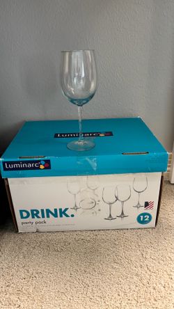 12 wine glasses