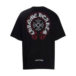 Chrome Hearts Black Graphic T-Shirt