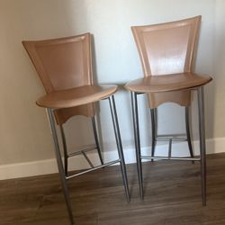 Leather Barstools