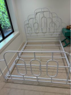 Queen bed frame