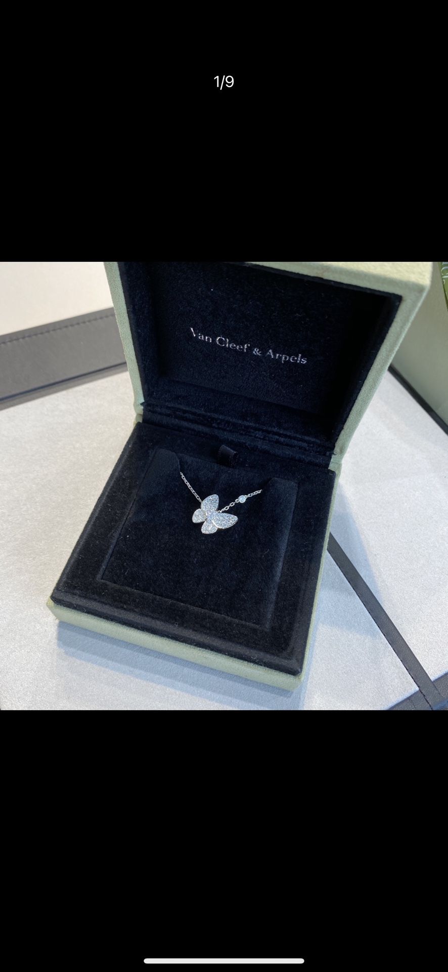 Van Cleef Butterfly Necklace 