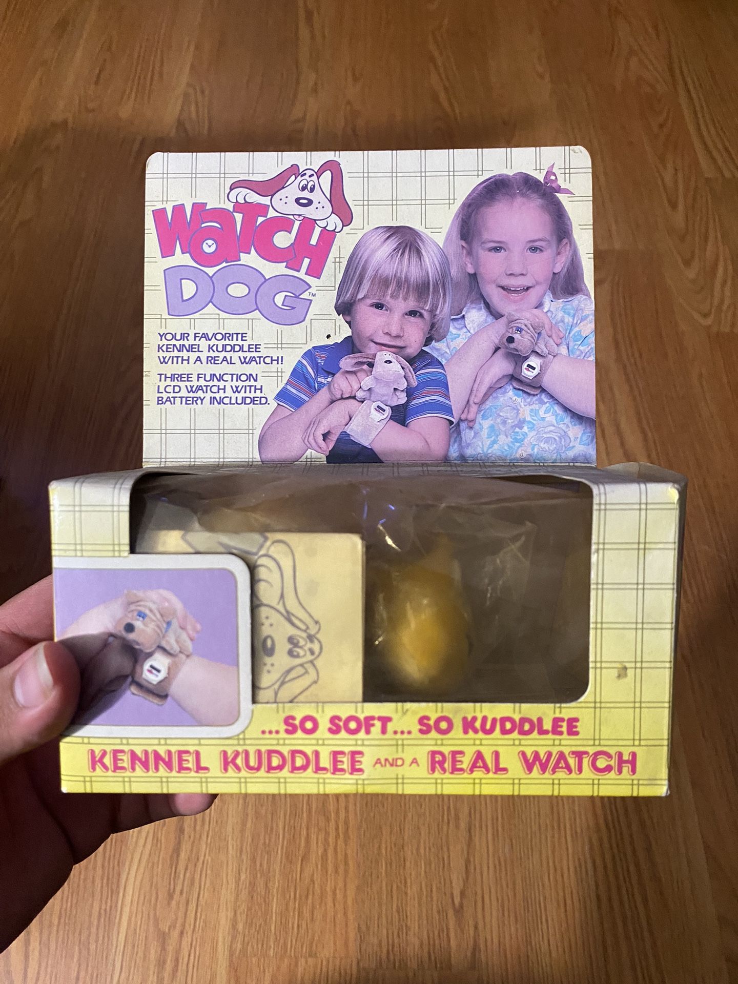 Vintage Watch Dog And Love Puppy