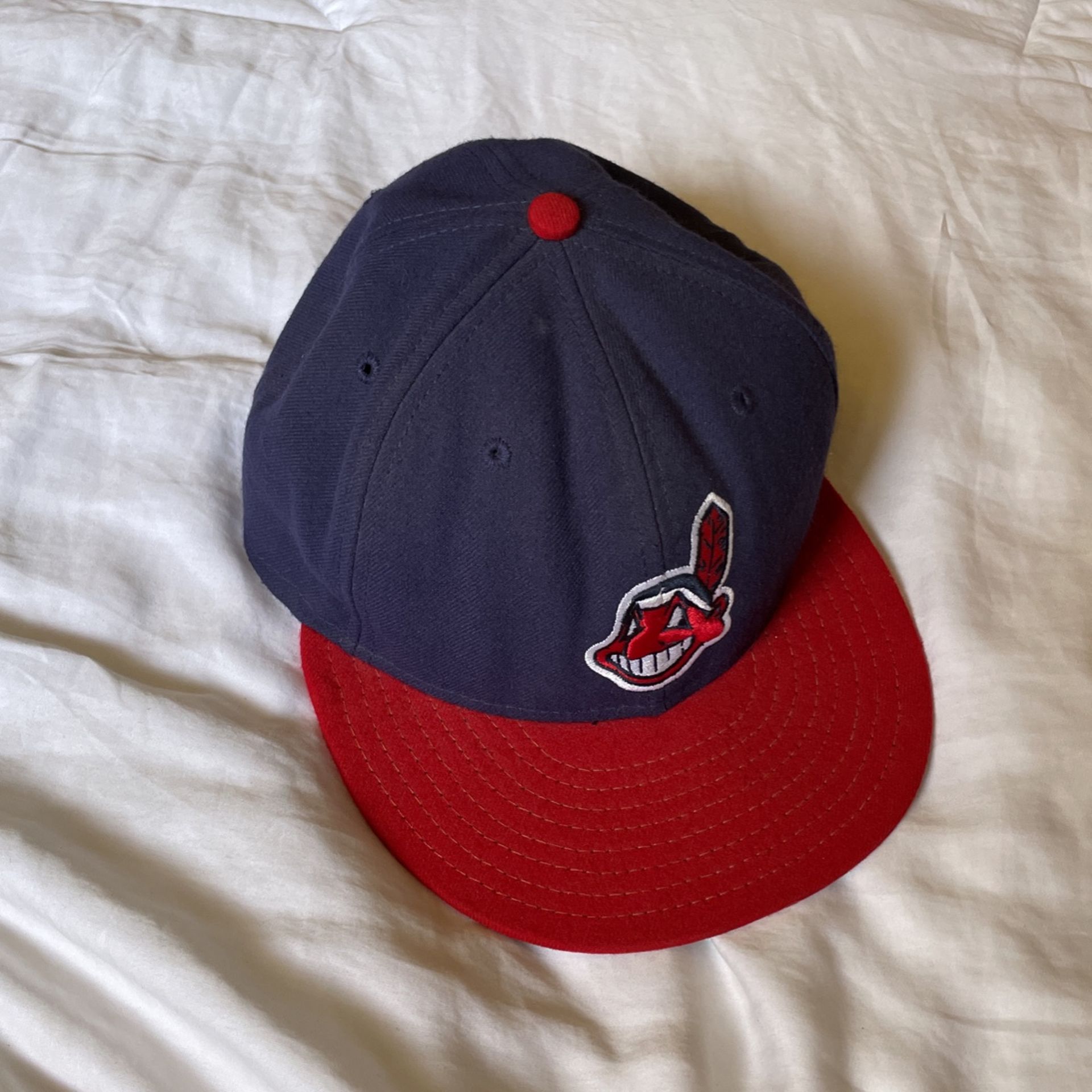 Vintage Chief Wahoo Logo Hat - New Era Adjustable Fitting for Sale in  Parma, OH - OfferUp