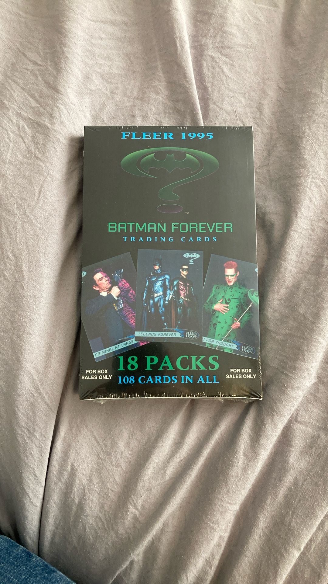 Batman Forever Trading Cards Fleer 1995 / 18 Packs Factory Sealed New