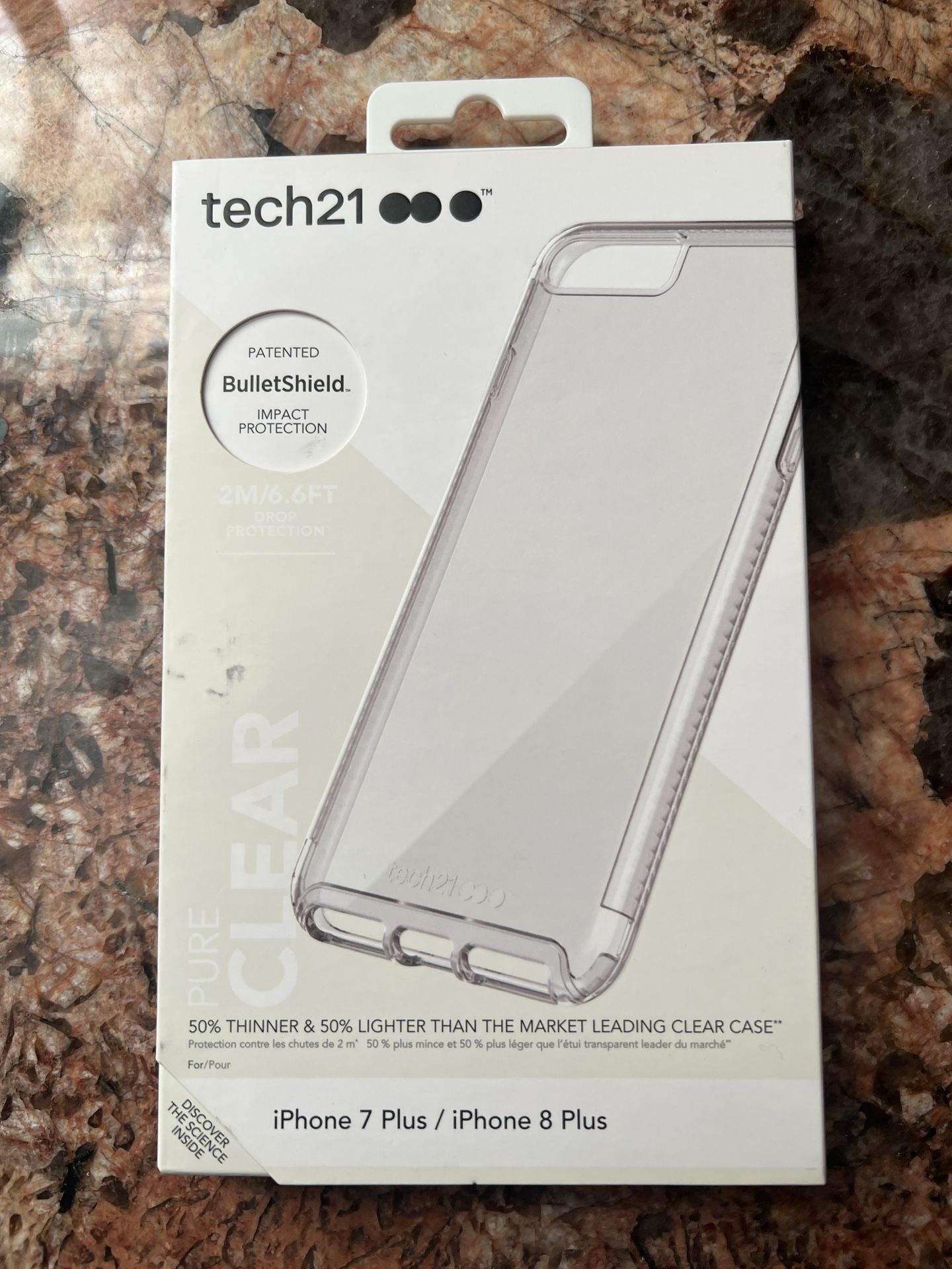 Tech21 iPhone 7 Plus / iPhone 8 Plus Clear Case