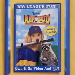 Disney Air Bud Seventh Inning Fetch Promo Button