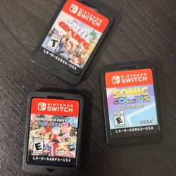 Nintendo Switch Games No Cases
