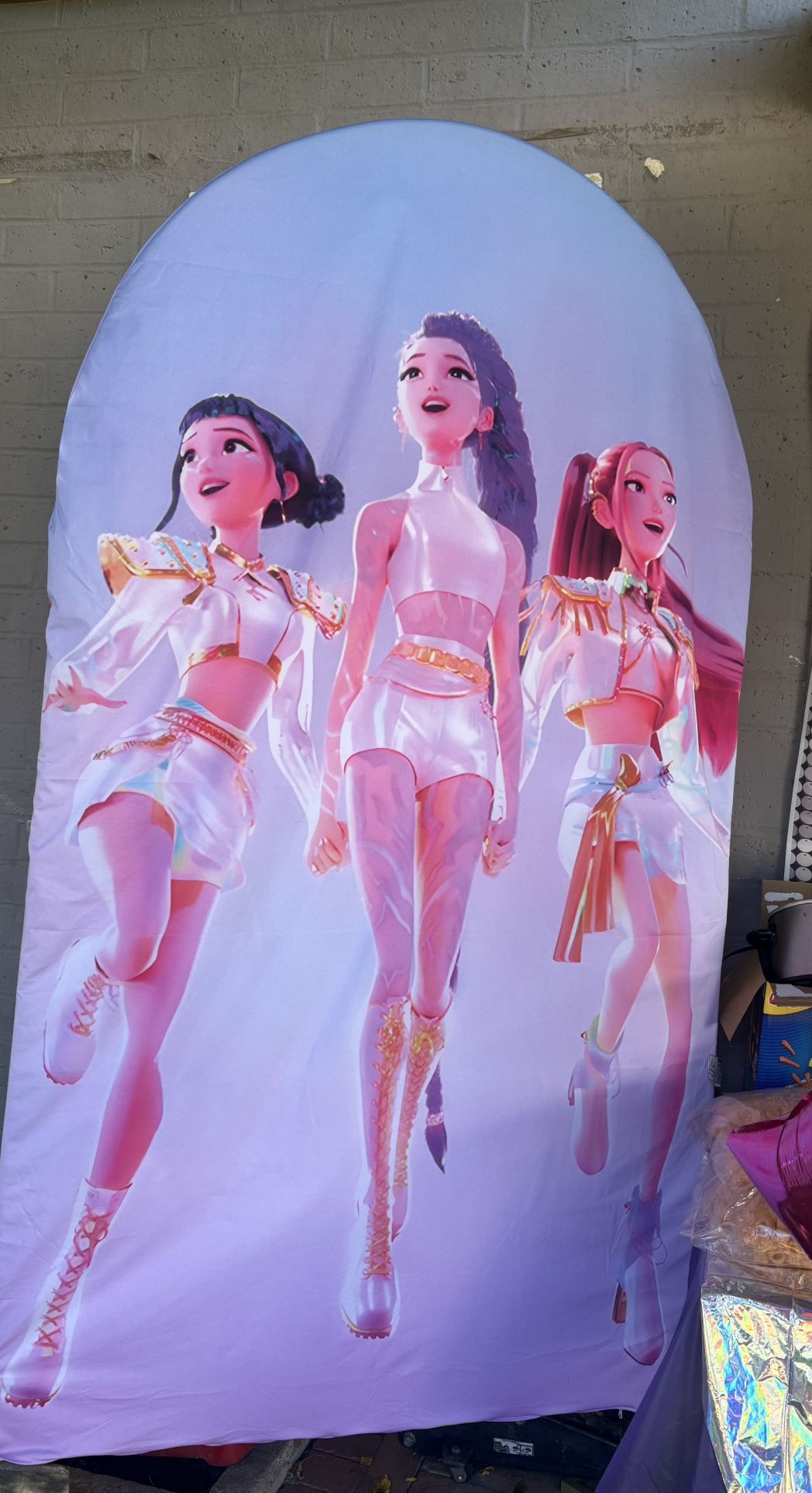 K-pop Arch Backdrop Cover