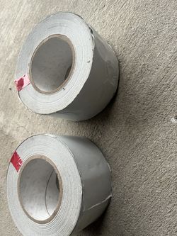 White Aluminum Tape Rolls