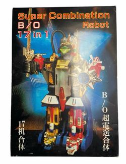Super Combination Robot SENTAI VOLTRON B/0 17 In 1 Transformer NIB 1985