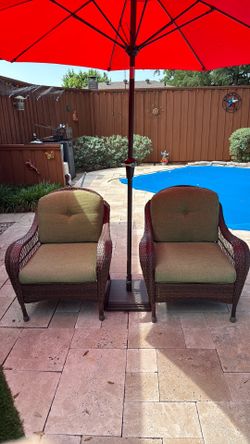 wicker chairs