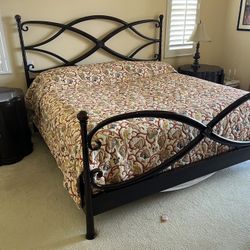 Beautiful Antique King Bed frame