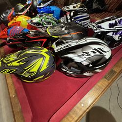 NEW HJC MX Motocross Helmets, All Sizes And Colors!