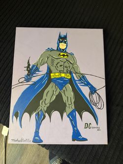 Batman DC Comics Canvas Painting 2011