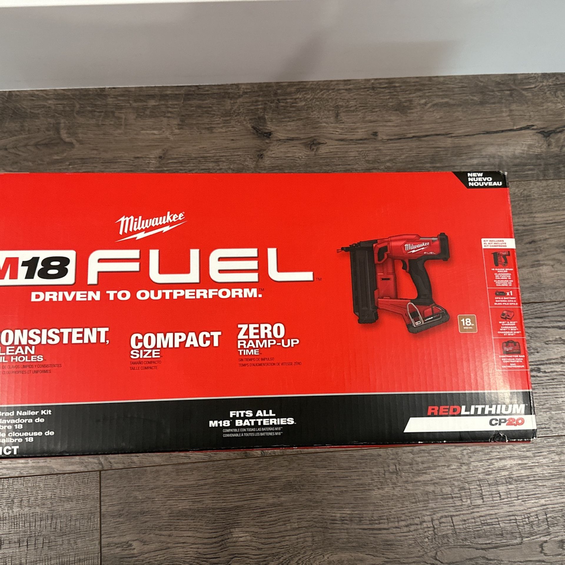 Milwaukee Fuel 18gauge Brad Nailer Kit for Sale in Everett, WA OfferUp