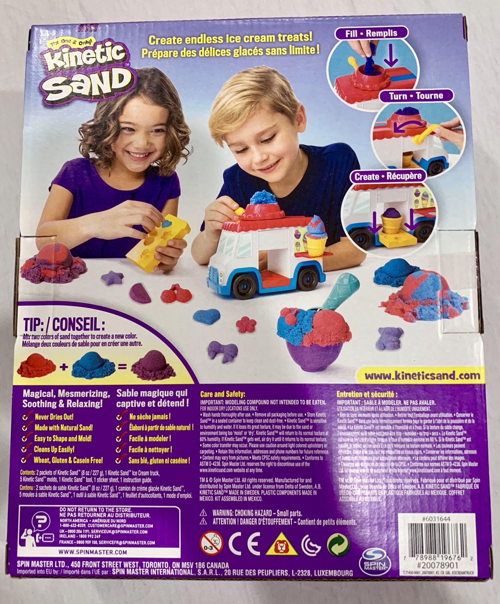 Kinetic sand - Crème glacée