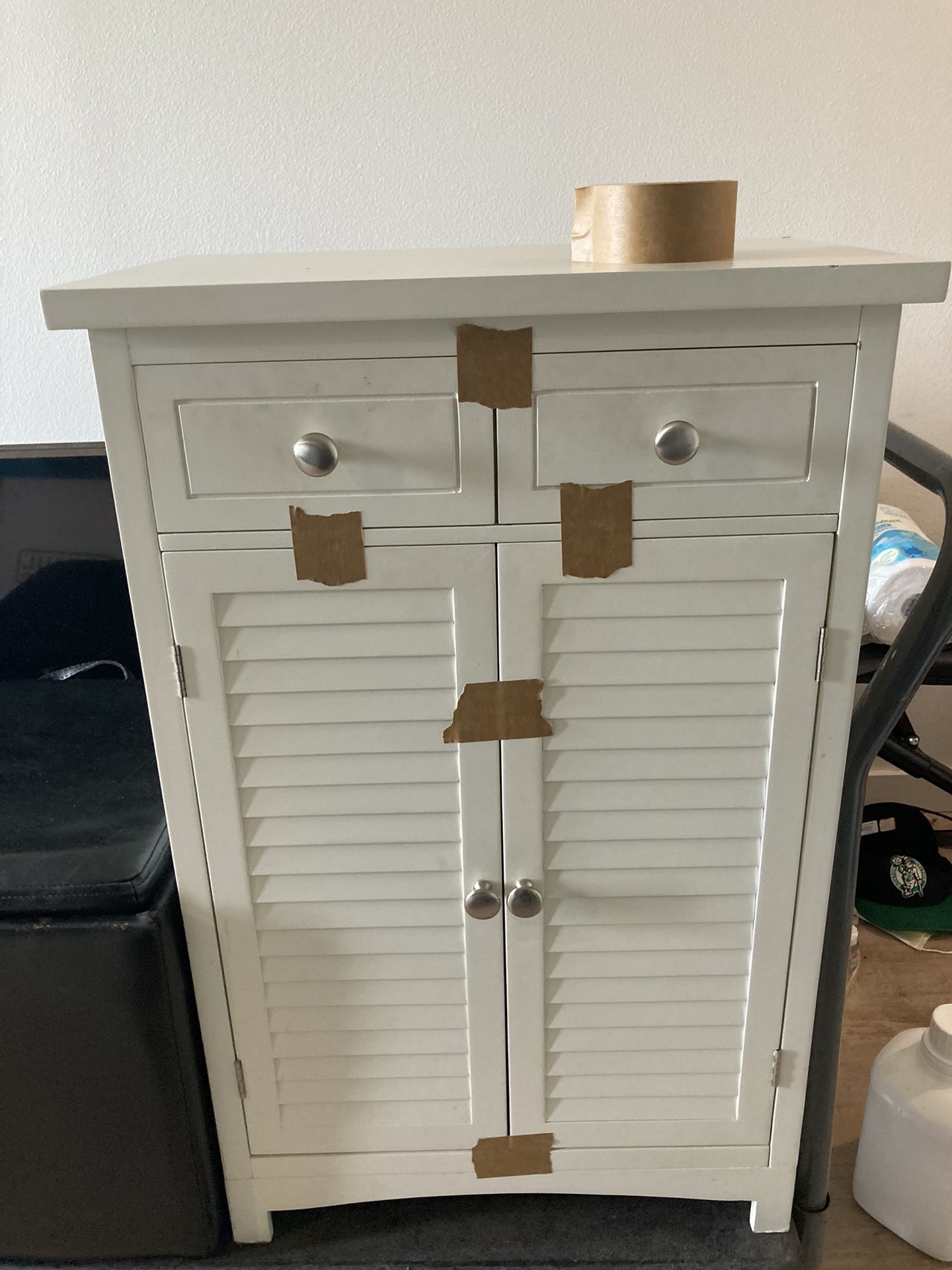 Mini Storage  Closet With Dressers 