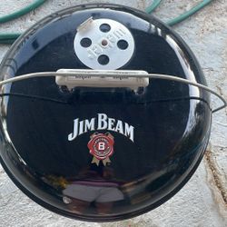 JIM BEAM WEBER CHARCOAL GRILL
