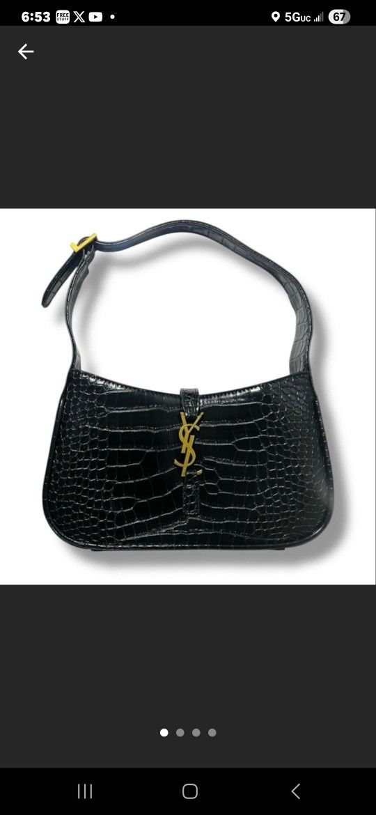 YSL Croc. Bag