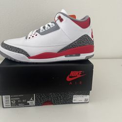 Jordan 3 Fire Red 2022