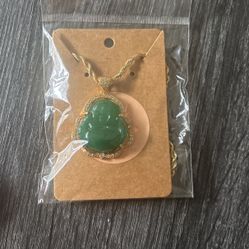 Gold Filled Buddha Necklace 