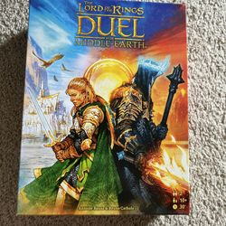 Lord Of The Rings Duel For middle earth Board game 
