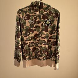 BAPE X Puma ABC Camo Pullover Hoodie A Bathing Ape sz S authentic