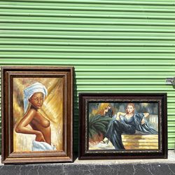 Paintings for sale . Muchos cuadros a la venta